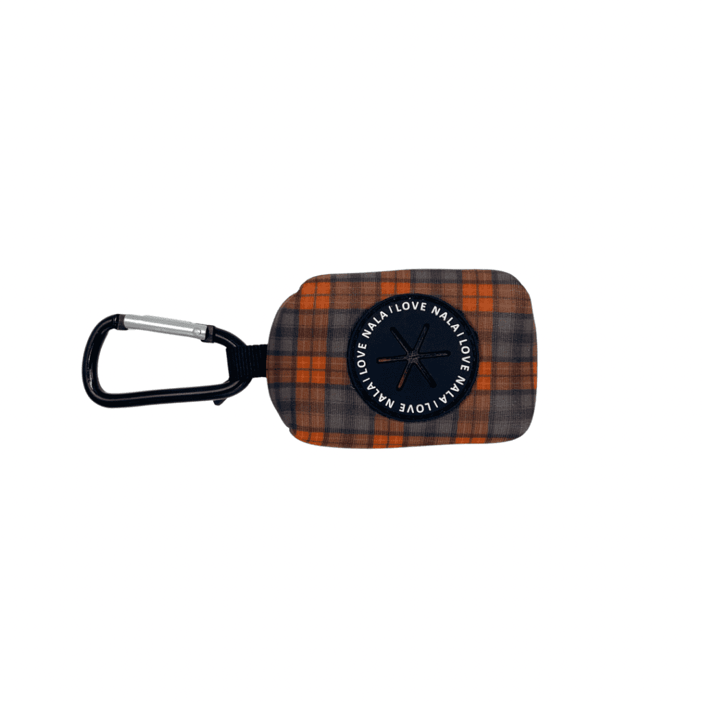 new royal collection royal tartan poop bag holder